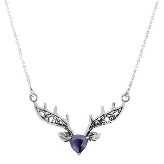 Highland Stag Necklace Am