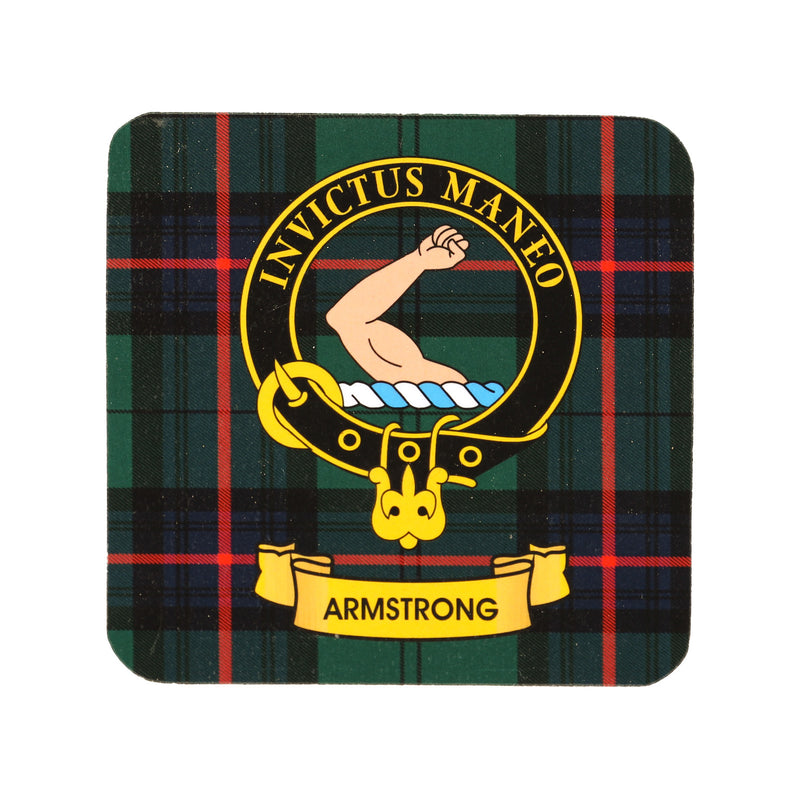 Kc Clan Cork Coaster Armstrong