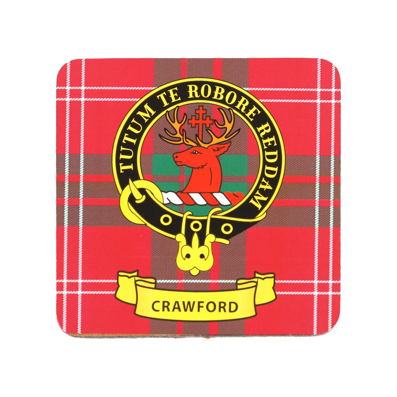 Kc Clan Cork Coaster Crawford