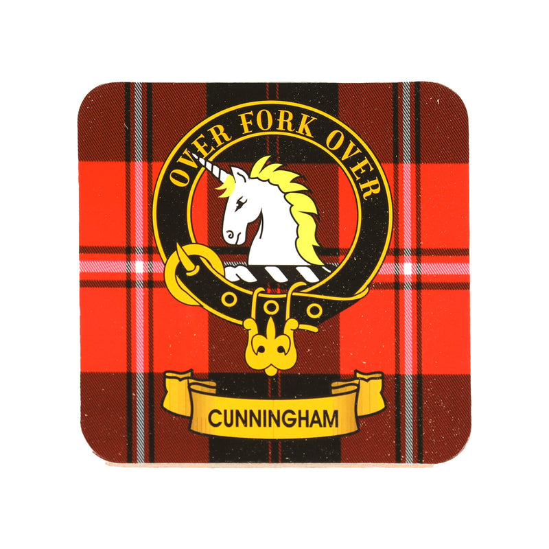 Kc Clan Cork Coaster Cunningham