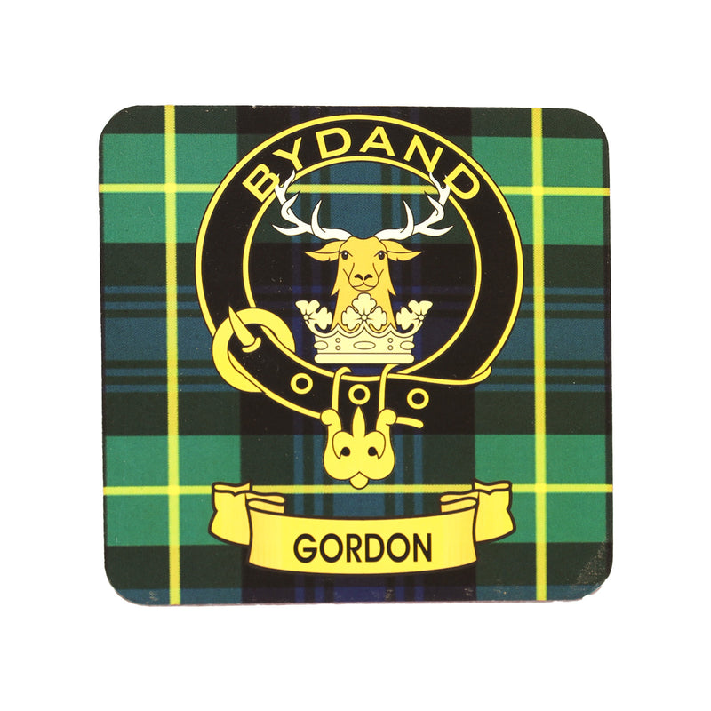 Kc Clan Cork Coaster Gordon