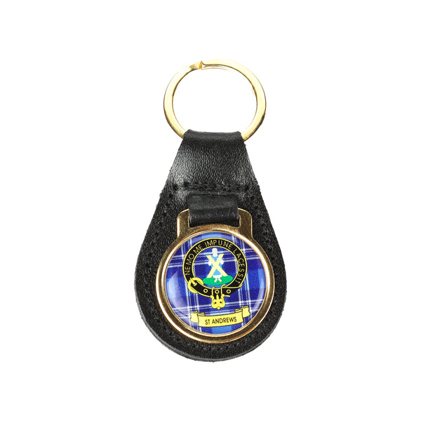 Kc Clan Leather Key Fob St. Andrews