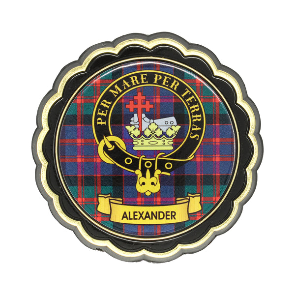 Clan Crest Fridge Magnets Alexander