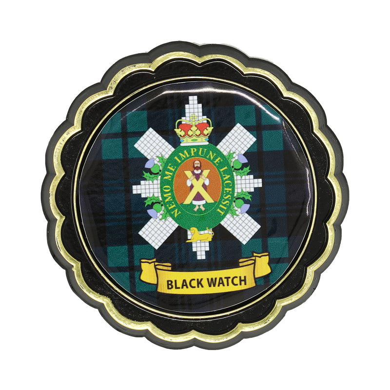 Clan Crest Fridge Magnets Black Watch