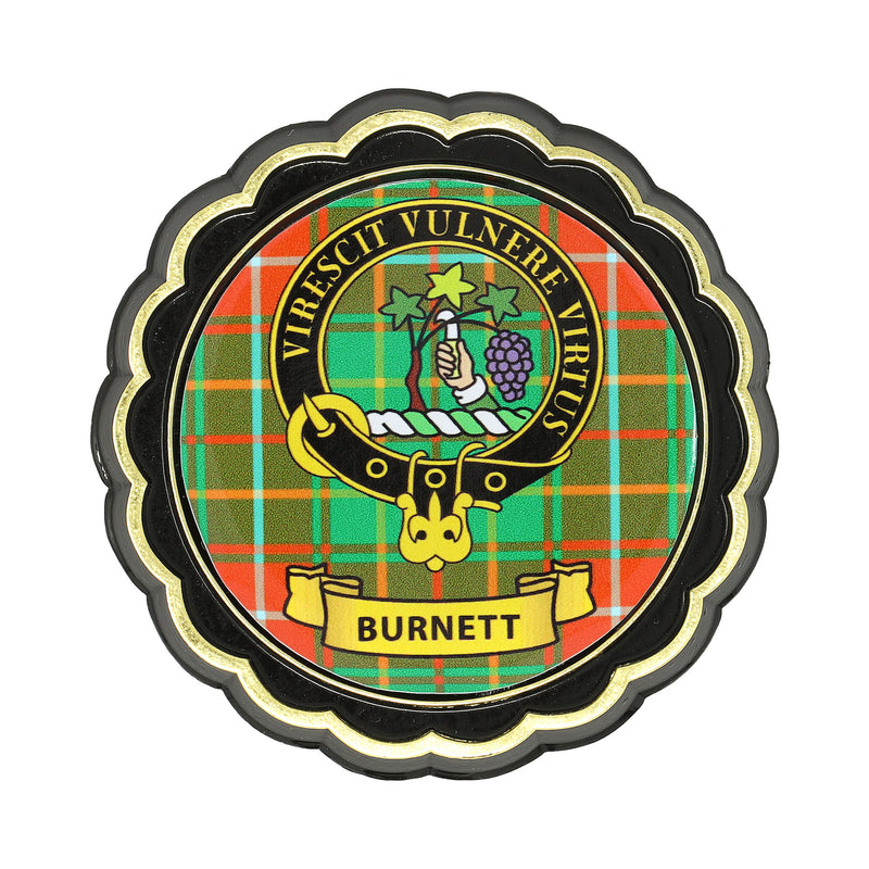 Clan Crest Fridge Magnets Burnett