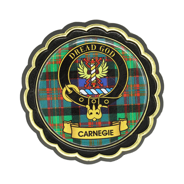 Clan Crest Fridge Magnets Carnegie