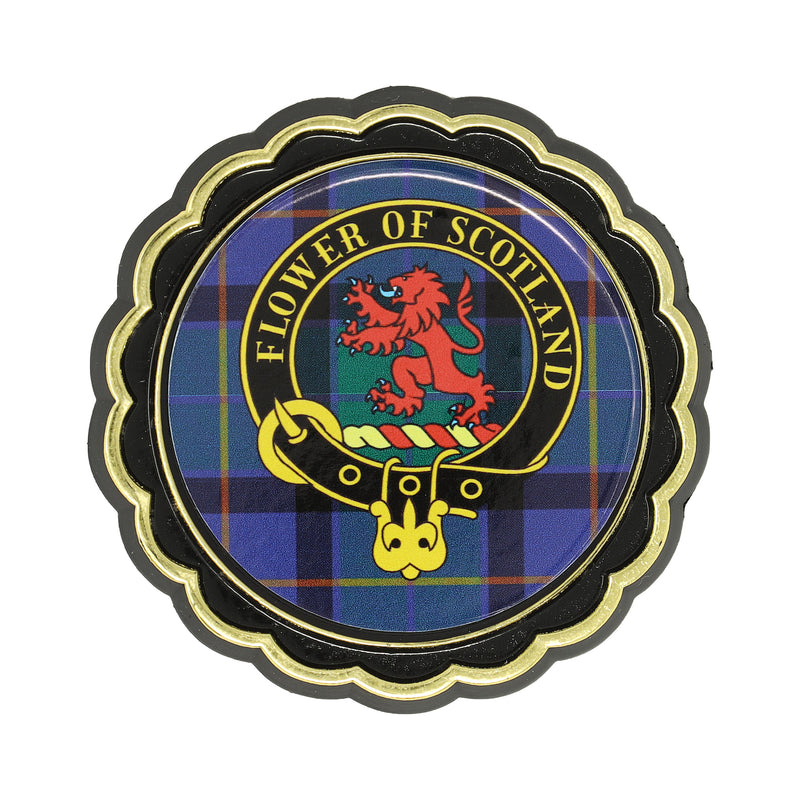 Clan Crest Fridge Magnets Flower Of Scotland