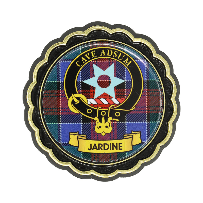 Clan Crest Fridge Magnets Jardine