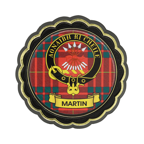 Clan Crest Fridge Magnets Martin