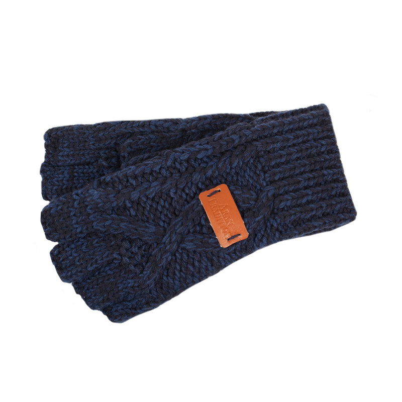 Aran Cable Fingerless Gloves