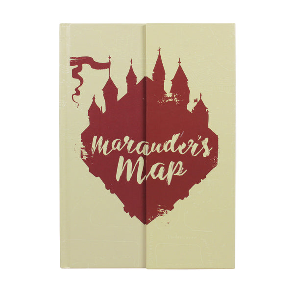 A5 Notebook Hp Marauders Map