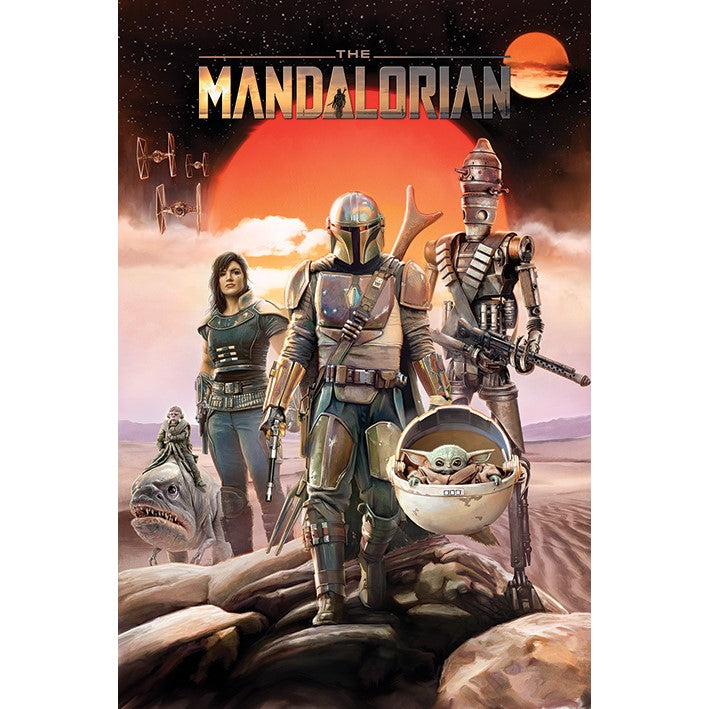 The Mandalorian Maxi Poster