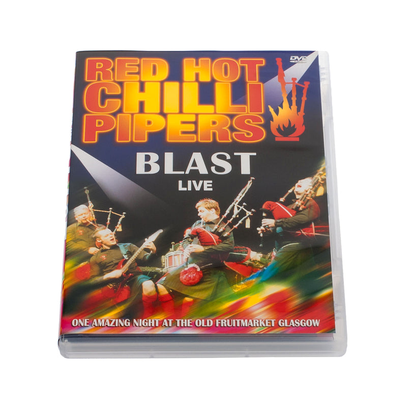 Red Hot Chilli Pipers Blast Live Dvd