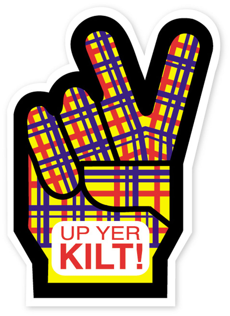Up Yer Kilt Sticker