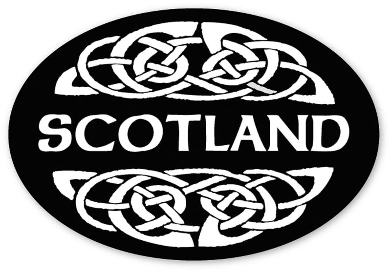 Scotland Oval Celtic Sticker