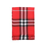 Checke Scarf Red