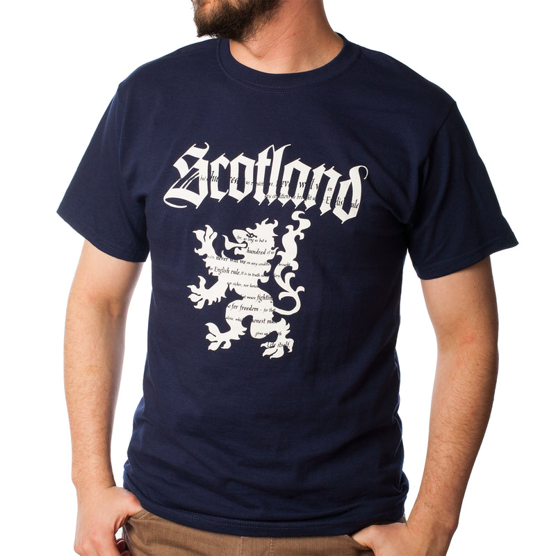 Large Lion T-Shirt Navy