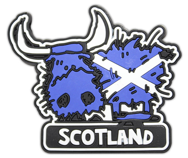 Coo Saltire Magnet