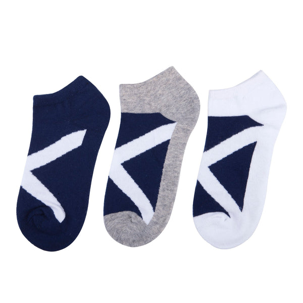 3Pk Saltire Trainer Socks