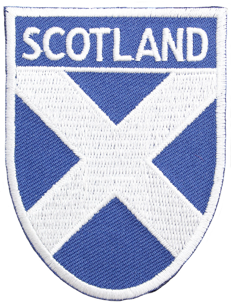 Scotland Saltire Shield Patch