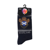 Mens Socks Scotland Badge