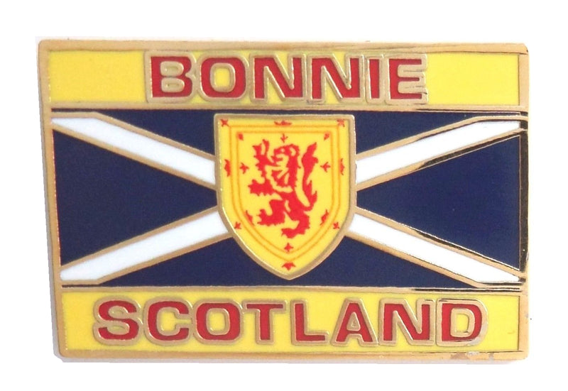 Bonnie Scotland/Saltire Badge
