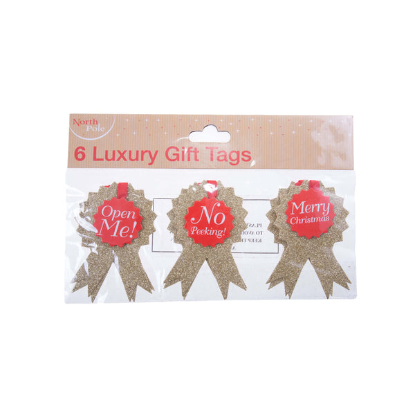 6 Lux Gift Tags