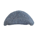 Arran Harris Tweed 8-Pc Cap Denim