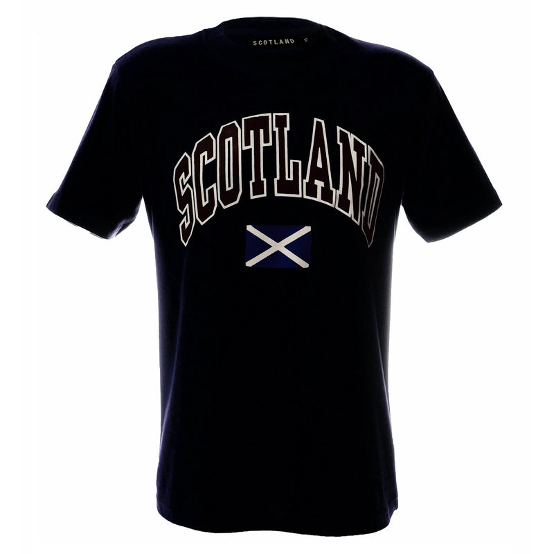 Scotland Harvard Print T/Shirt Navy