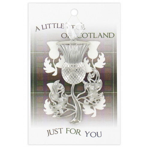Met. Thistle Hanger Piece Of Scotland