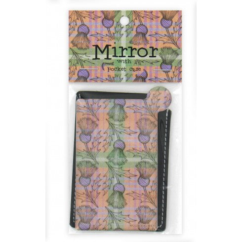 Pocket Mirrors Orange Thistle